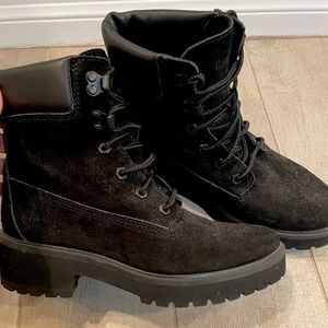 Black Timberland boots